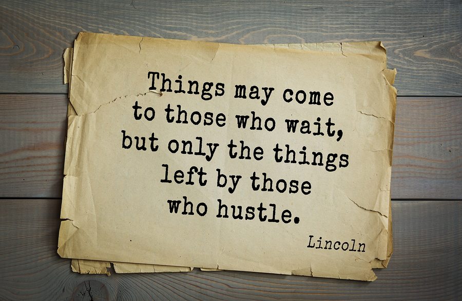 US President Abraham Lincoln quote.