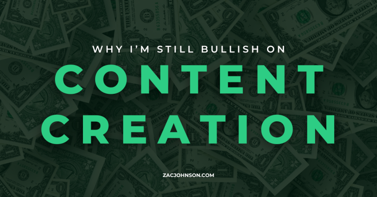 Why I’m Still Bullish on Content Creation in 2026
