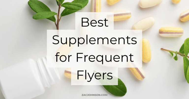 Best Supplements for Frequent Flyers (2026)